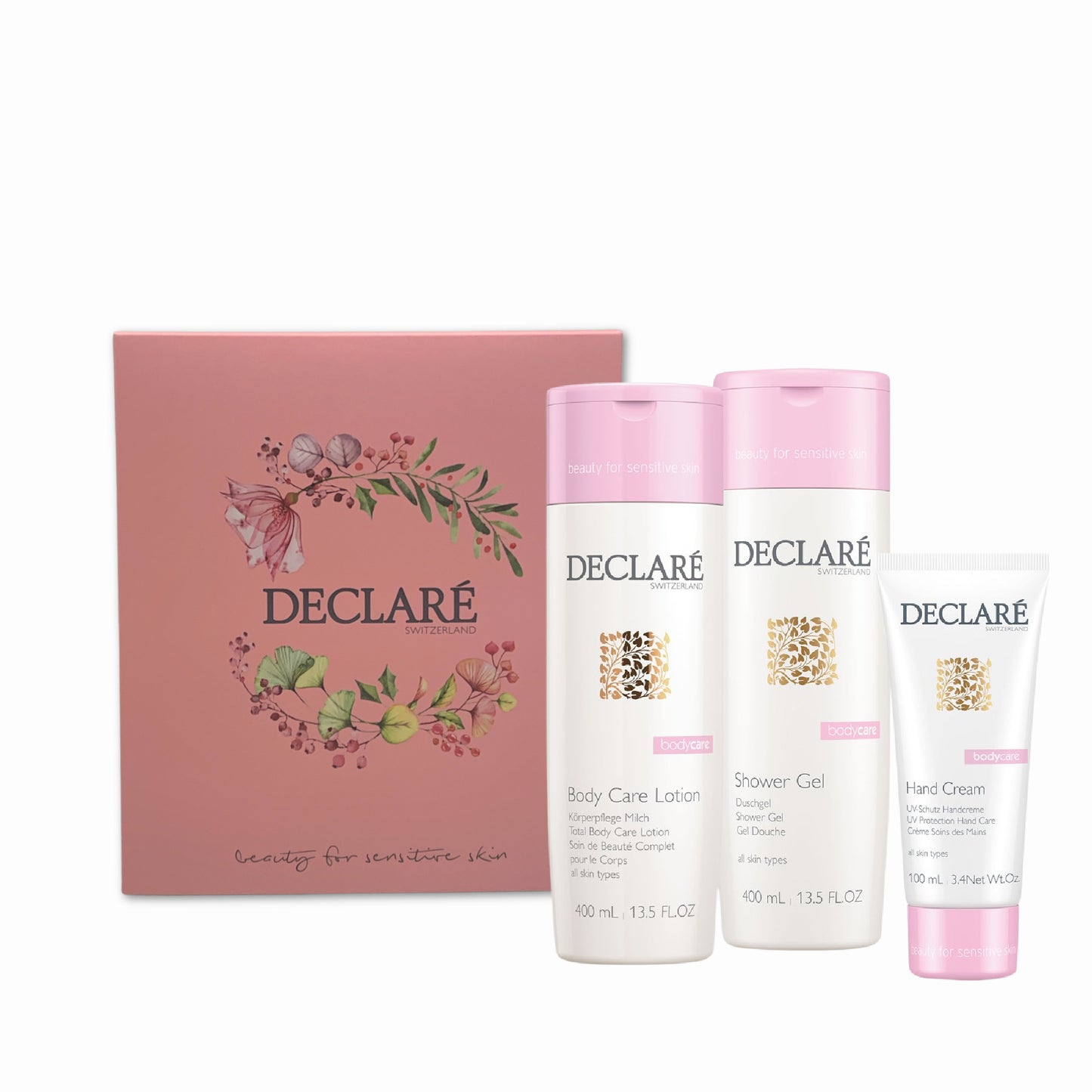 Declaré Bodycare Set 3pc Shower Gel, Body Lotion & Handcream